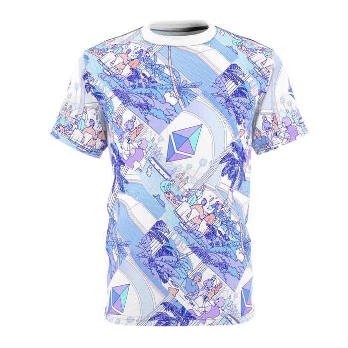 Ethereum Men's Cut & Sew Tee