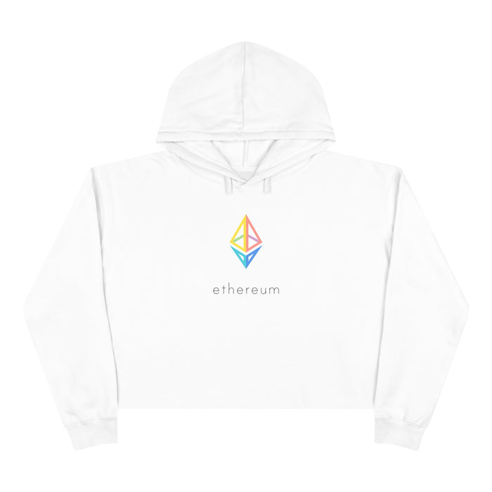 Ethereum Women's Crop Hoodie