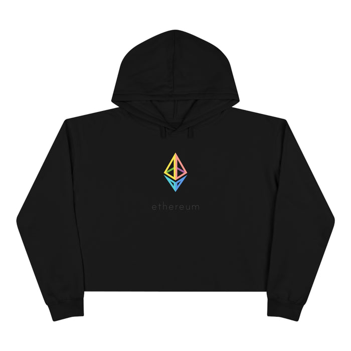 Ethereum Women's Crop Hoodie