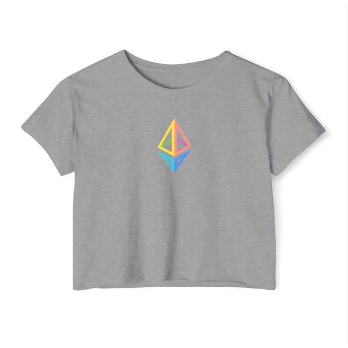 Ethereum Women's Festival Crop Top