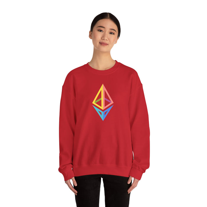 Ethereum Women's Heavy Blend™ Crewneck Sweatshirt